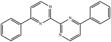 4,4'-二苯基-2,2'-联嘧啶 结构式