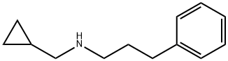 N-(cyclopropylmethyl)-3-phenylpropan-1-amine 结构式