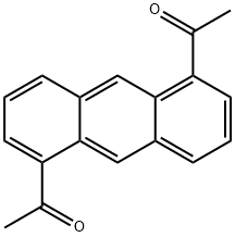 Ethanone, 1,1'-(1,5-anthracenediyl)bis- 结构式