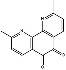 2,9-二甲基-1,10-菲啰啉-5,6-二酮 结构式