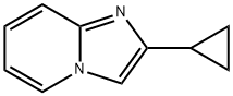 2-cyclopropylimidazo[1,2-a]pyridine 结构式
