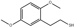 2-(2,5-二甲氧基苯基)乙烷-1-硫醇 结构式