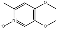2-甲基-4,5-二甲氧基吡啶氮氧化物 结构式