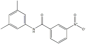 N-(3,5-Dimethylphenyl)-3-nitrobenzamide, 97% 结构式