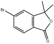 5-溴-3,3-二甲基异苯并呋喃-1(3H)-酮 结构式