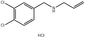 [(3,4-dichlorophenyl)methyl](prop-2-en-1-yl)amine hydrochloride 结构式
