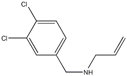 N-[(3,4-dichlorophenyl)methyl]prop-2-en-1-amine 结构式