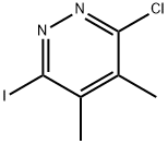 3-氯-6-碘-4,5-二甲基哒嗪 结构式