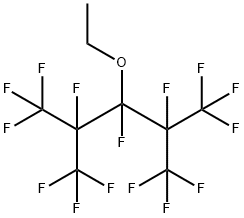 3-乙氧基-2,4-三氟甲基戊烷 结构式