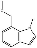 7-(METHOXYMETHYL)-1-METHYL-1H-INDOLE 结构式