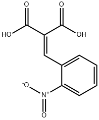 2-(2-NITROBENZYLIDENE)MALONIC ACID 结构式