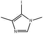 5-碘-1,4-二甲基-1H-咪唑 结构式