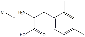 2,4-Dimethy-DL-Phenylalanine hydrochloride 结构式