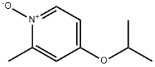 2-甲基-4-异丙氧基吡啶氮氧化物 结构式
