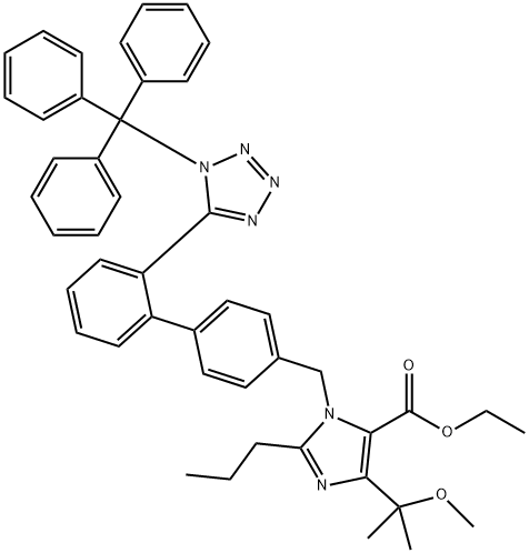 奥美沙坦酯杂质 结构式
