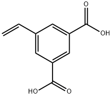 5-乙烯基间苯二甲酸 结构式