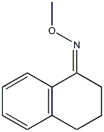 1(2H)-Naphthalenone, 3,4-dihydro-, O-methyloxime 结构式