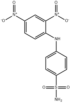4-[(2,4-dinitrophenyl)amino]benzenesulfonamide 结构式