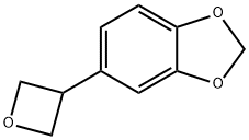 5-(OXETAN-3-YL)BENZO[D][1,3]DIOXOLE 结构式