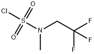 N-甲基-N-(2,2,2-三氟乙基)氨磺酰氯化 结构式