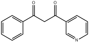 1-phenyl-3-pyridin-3-ylpropane-1,3-dione 结构式