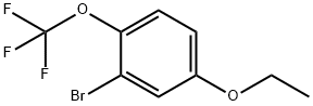 2-溴-4-乙氧基-1-(三氟甲氧基)苯 结构式