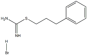 [(3-phenylpropyl)sulfanyl]methanimidamide hydrobromide 结构式