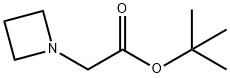 TERT-BUTYL 2-(AZETIDIN-1-YL)ACETATE 结构式