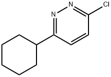 3-氯-6-环己基哒嗪 结构式