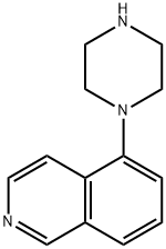 Isoquinoline, 5-(1-piperazinyl)- 结构式