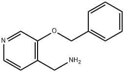 (3-(苄氧基)吡啶-4-基)甲胺 结构式