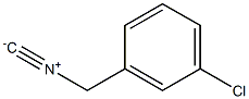 3-(异氰基甲基)氯苯 结构式