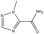 1-甲基-1H-1,2,4-三唑-5-甲酰胺 结构式