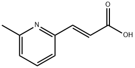 (E)-3-(6-甲基吡啶-2-基)败脂酸 结构式