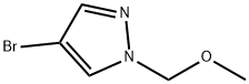 4-BROMO-1-(METHOXYMETHYL)-1H-PYRAZOLE 结构式