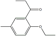 1-(2-ethoxy-5-methylphenyl)propan-1-one 结构式