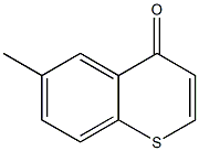 4H-1-Benzothiopyran-4-one,6-methyl- 结构式