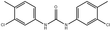 1,3-双(3-氯-4-甲基苯基)脲 结构式