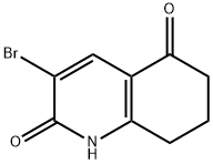 3-BROMO-7,8-DIHYDROQUINOLINE-2,5(1H,6H)-DIONE 结构式