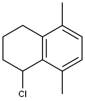 1-氯-5,8-二甲基-1,2,3,4-四氢萘 结构式