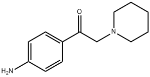 1-(4-Amino-phenyl)-2-piperidin-1-yl-ethanone 结构式