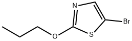 5-bromo-2-propoxy-1,3-thiazole 结构式