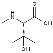 2-(甲氨基)-3-羟基-3-甲基丁酸 结构式