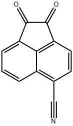 1,2-dioxo-1,2-dihydroacenaphthylene-5-carbonitrile 结构式