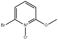 2-甲氧基-6-溴吡啶氮氧化物 结构式