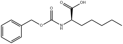 N-CBZ-R-2-氨基庚酸 结构式