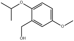 (2-异丙氧基-5-甲氧基-苯基)-甲醇 结构式