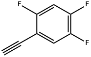 1-乙炔基-2,4,5-三氟苯 结构式