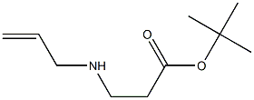 tert-butyl 3-[(prop-2-en-1-yl)amino]propanoate 结构式