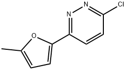 3-chloro-6-(5-methylfuran-2-yl)pyridazine 结构式